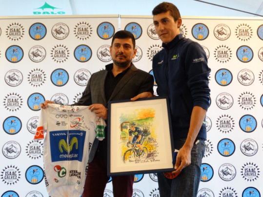 El ciclista Marc Soler rep el reconeixement de Vilanova pels seus recents èxits. Unió Ciclista Vilanova