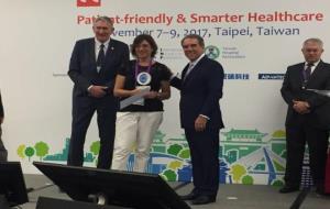El Consorci Sanitari del Garraf rep un premi a la gestió i lideratge durant el 41é World Hospital Congress 2017. CSG