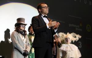 El director del Festival de cinema de Sitges, Ángel Sala, a la gala inaugural de la 50a edició del certamen, el 5 d'octubre del 2017. ACN