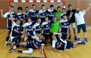 El juvenil masculí de l’Hipersimply Vilanova campió de la Copa Federació. Eix