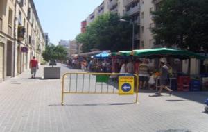 El Mercadal de Mar de Vilanova torna al carrer de la Llibertat. Ajuntament de Vilanova