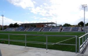 El nou camp de futbol de Calafell. Eix