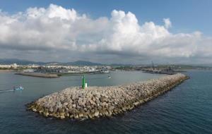 El port de Vilanova es troba davant del repte d’innovar i el de la sostenibilitat. Club Nàutic Vilanova