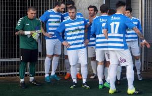 El porter Nito en el seu últim partit amb el Suburense