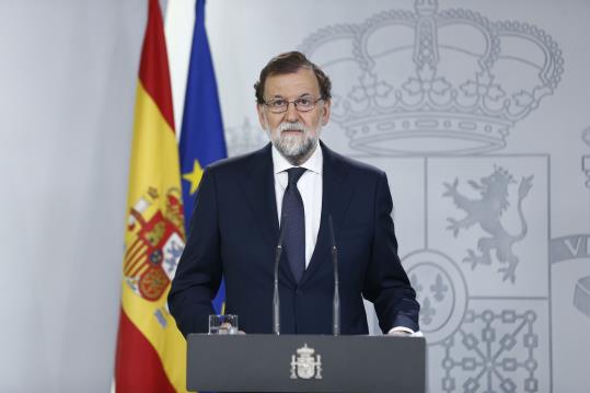 El president del govern espanyol, Mariano Rajoy. La Moncloa