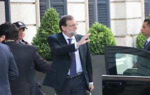 El president del govern espanyol, Mariano Rajoy, aquest 30/08/2017 al Congrés dels Diputats. ACN
