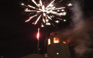 El Ruc de la Granada es crema en un espectacle pirotècnic de la Festa Major