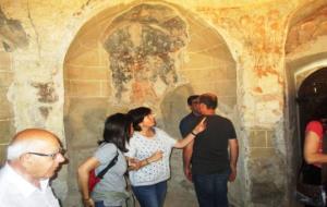 El Sant Sepulcre d’Olèrdola captiva per la seva singularitat als visitants. Ajuntament d'Olèrdola