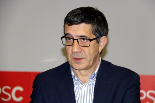 El secretari de Política Federal del PSOE, Patxi López. ACN