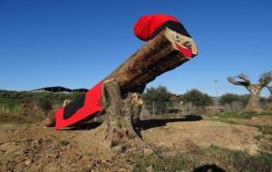 El tió més gran de l'Alt Penedès torna a la carretera de La Múnia per setè any consecutiu. Ramon Filella