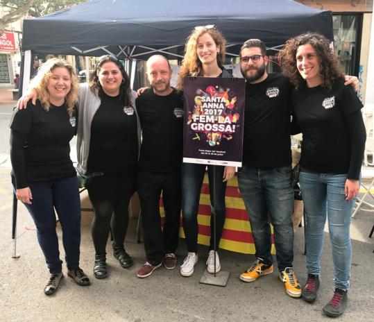 Els Administradors del Vendrell presenten el cartell de Santa Anna 2017. Ajuntament del Vendrell