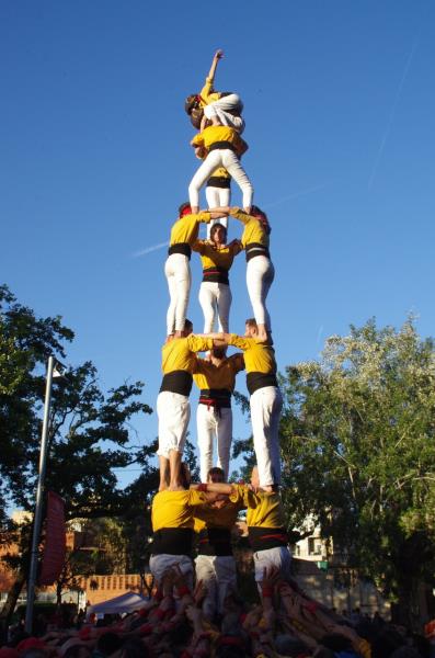 Els Bordegassos sumen tres castells de set al Prat. Yoko