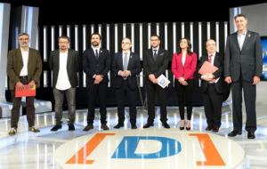 Els candidats a les eleccions al 21-D. TVE