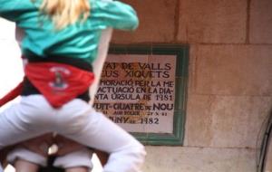 Els Castellers de Vilafranca actuaran a Valls per primer cop a la història. Castellers de Vilafranca