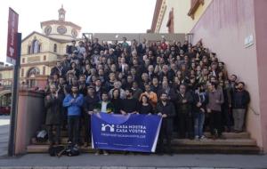 Els Castellers de Vilafranca es comprometen amb l'acollida de refugiats. Castellers de Vilafranca
