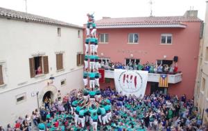 Els Castellers de Vilafranca estrenaran un nou castell a Sant Quintí. Castellers de Vilafranca