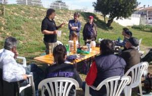 Els hortolans i hortolanes dels Horts de l'Era de Cal Marquès inicien la formació en agricultura ecològica del 2017. Ajuntament de Cunit