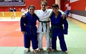 Els judoques de l'escola de judo Vilafranca