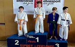 Els judoques de l´Escola de Judo Vilafranca al podi