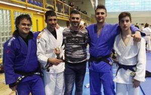Els judoques particpants del Club Judo Olèrdola. Eix