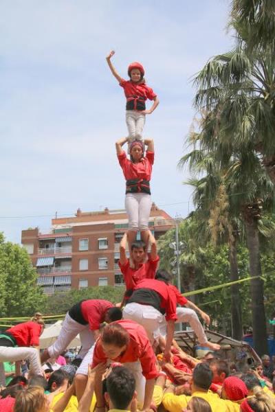 Els Minyons, a la Diada 35è aniversari castellers de Castelldefels. Eduard Kemperman