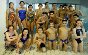 Els nedadors del Club Natació Sitges van disputar la 3ª jornada del campionat de lliga Aleví a Sant Sadurní