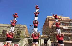 Els Nens del Vendrell preparen la diada de Sant Jordi a la Diada de la independència de Gràcia. Nens del Vendrell