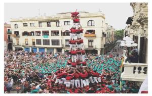 Els Xicots descarreguen el 4d9 amb folre per primer cop a Vilafranca. Xicots de Vilafranca