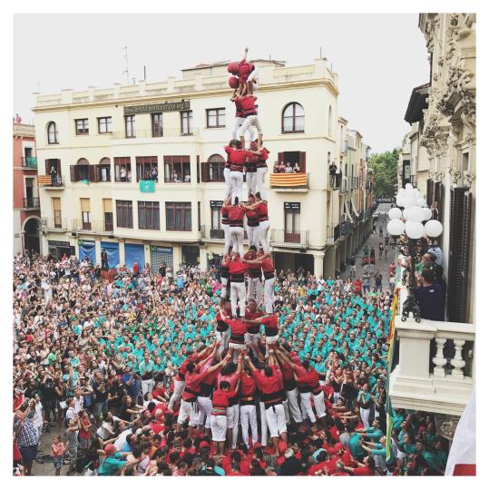 Els Xicots descarreguen el 4d9 amb folre per primer cop a Vilafranca. Xicots de Vilafranca