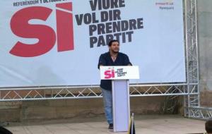 Enver Aznar Méndez, regidor de SOM VNG, membre de Podem i militant d’Anticapitalistes. Som VNG
