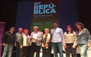 ERC premia a AMPERT per la seva tasca social a la Nit de la República. ERC