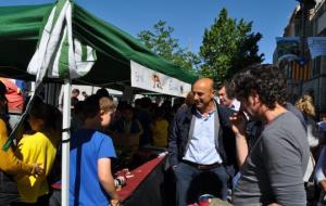 Èxit de venda de les cooperatives escolars del programa de cultura emprenedora a l’escola. Ajuntament de Vilafranca