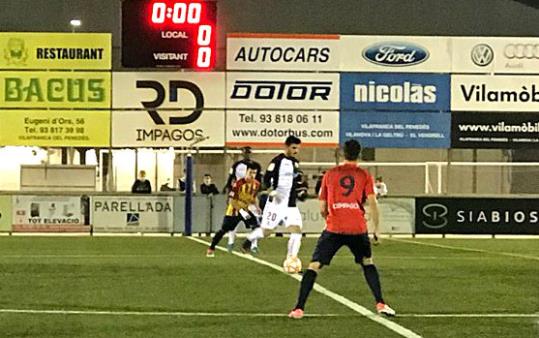 FC Vilafranca - Nàstic . Eix