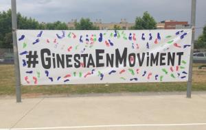 Festa de fi de curs reivindicativa a l'escola Ginesta contra la pèrdua de recursos el proper curs