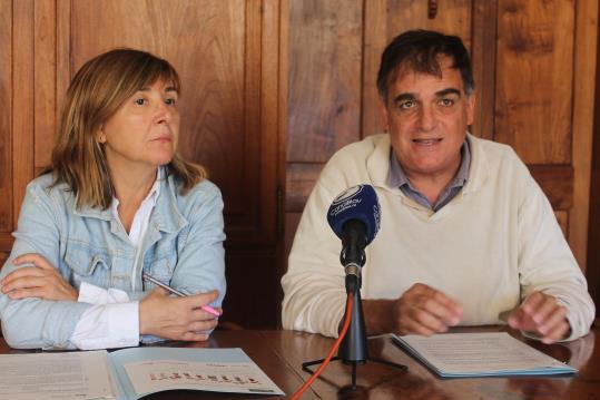 Glòria Garcia i Lluís Giralt. CC Garraf