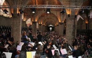 Gran concert de l'Orquestra integrada al celler de Can Codorniu. Ajt Sant Sadurní d'Anoia