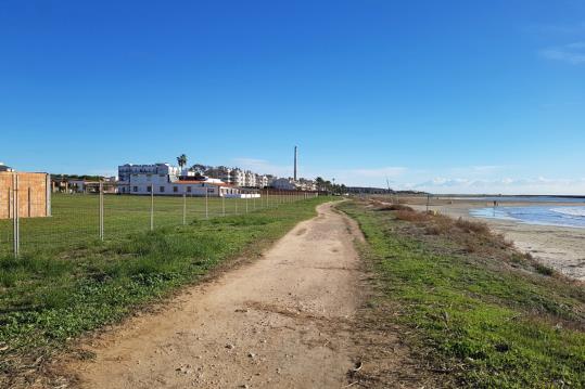 Gran pla general del tram del litoral de Cunit on s'ha de construir el Passeig Marítim pendent. Ajuntament de Cunit