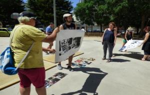 Gravat a 200 mans, una de les darreres activitats del 45è aniversari de l’escola Arsenal. Ajuntament de Vilafranca