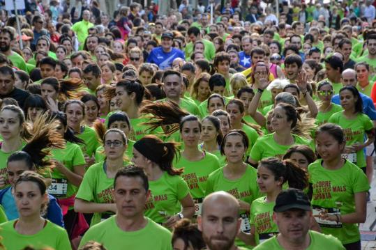 Igualada Urban Running Night Show. Eix