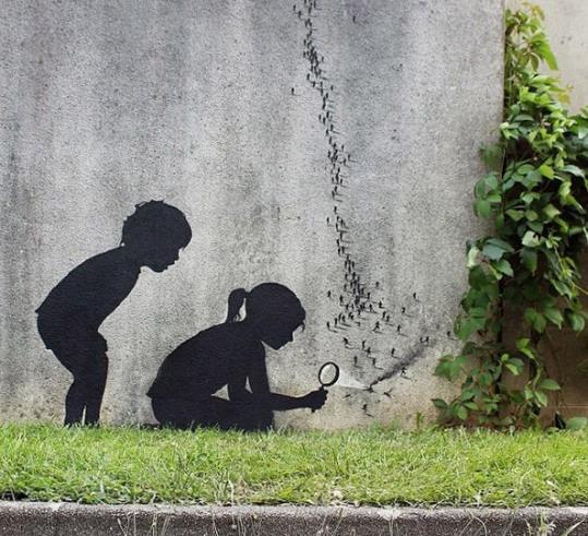 Imagen de Pejac, artista urbano . Eix