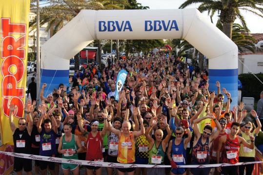 Imatge d'arxiu de la Mitja Marató de SItges. Eix