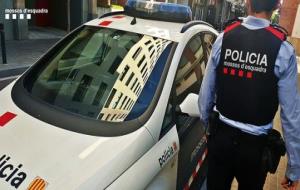 Imatge d'arxiu d'un cotxe de patrulla dels Mossos d'Esquadra. Mossos d'Esquadra