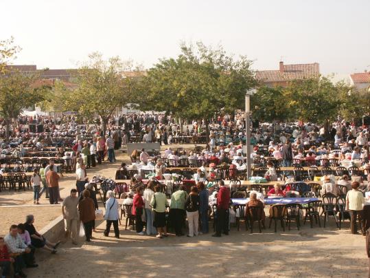 Imatge de la 18a Diada de la Puntaire celebrada a l’Arboç l’any 2005. Ajuntament de L'Arboç