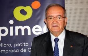 Imatge del president de la Pimec, Josep González. ACN