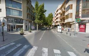 Imatge general de la plaça de Gumà i Ferran de Vilanova. Google Maps