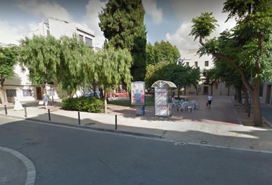 Imatge general de la plaça de la Immaculada Concepció. Google Maps