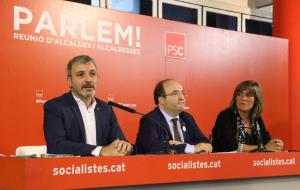 Imatge general del consell d'alcaldes del PSC el 4 d'octubre del 2017