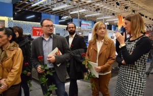 Imatges de la inauguració del nou Alcampo a l'antic supermercat Simply