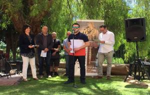 Jaume Inglés recull el premi Molero en la categoria audiovisual