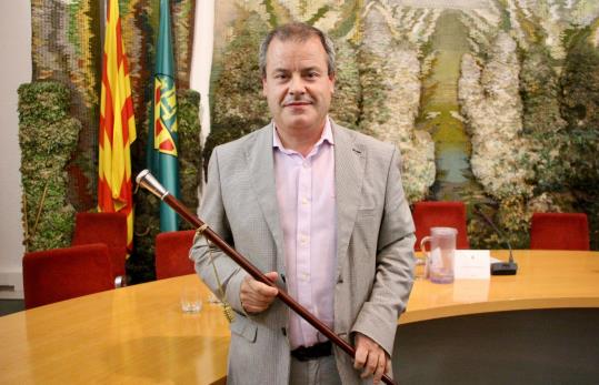 Josep Maria Ribas, nou alcalde de Sant Sadurní. Ajt Sant Sadurní d'Anoia